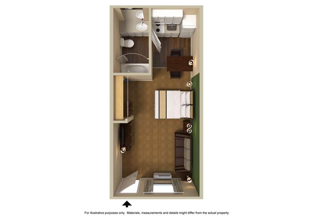 Extended Stay America Suites - Nashville - Franklin - Cool Springs Bilik gambar
