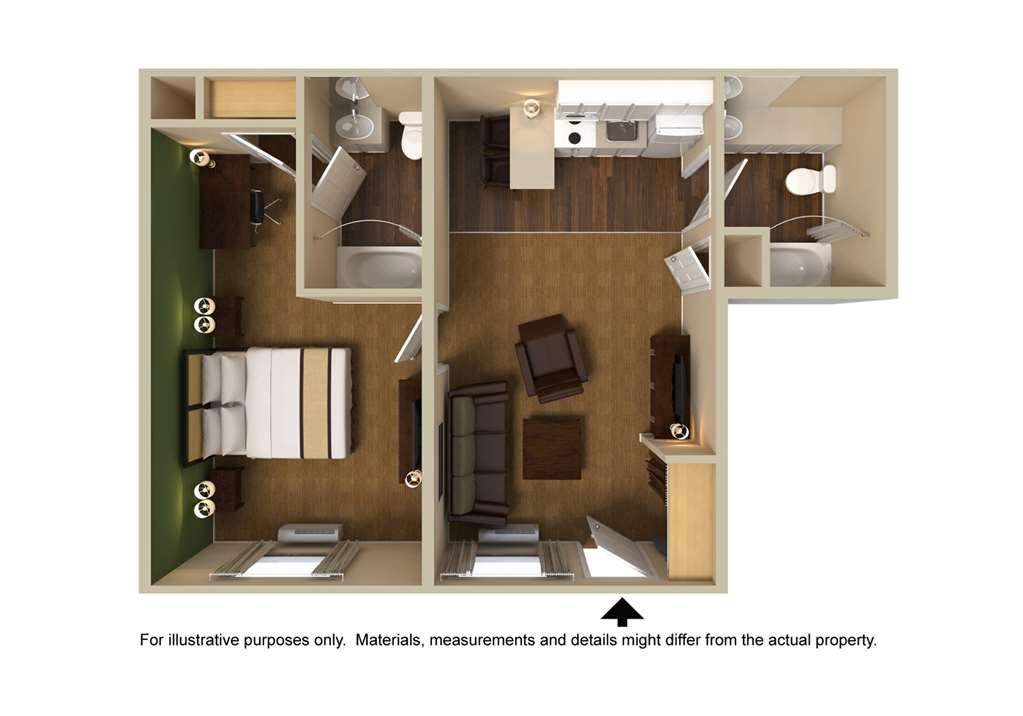 Extended Stay America Suites - Nashville - Franklin - Cool Springs Bilik gambar